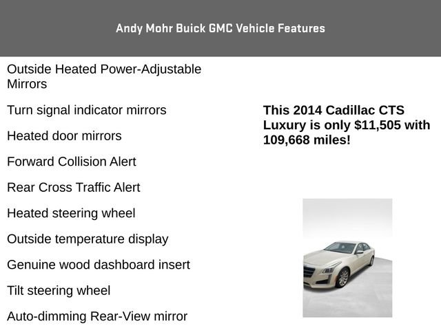 Used 2014 Cadillac CTS Luxury image 14