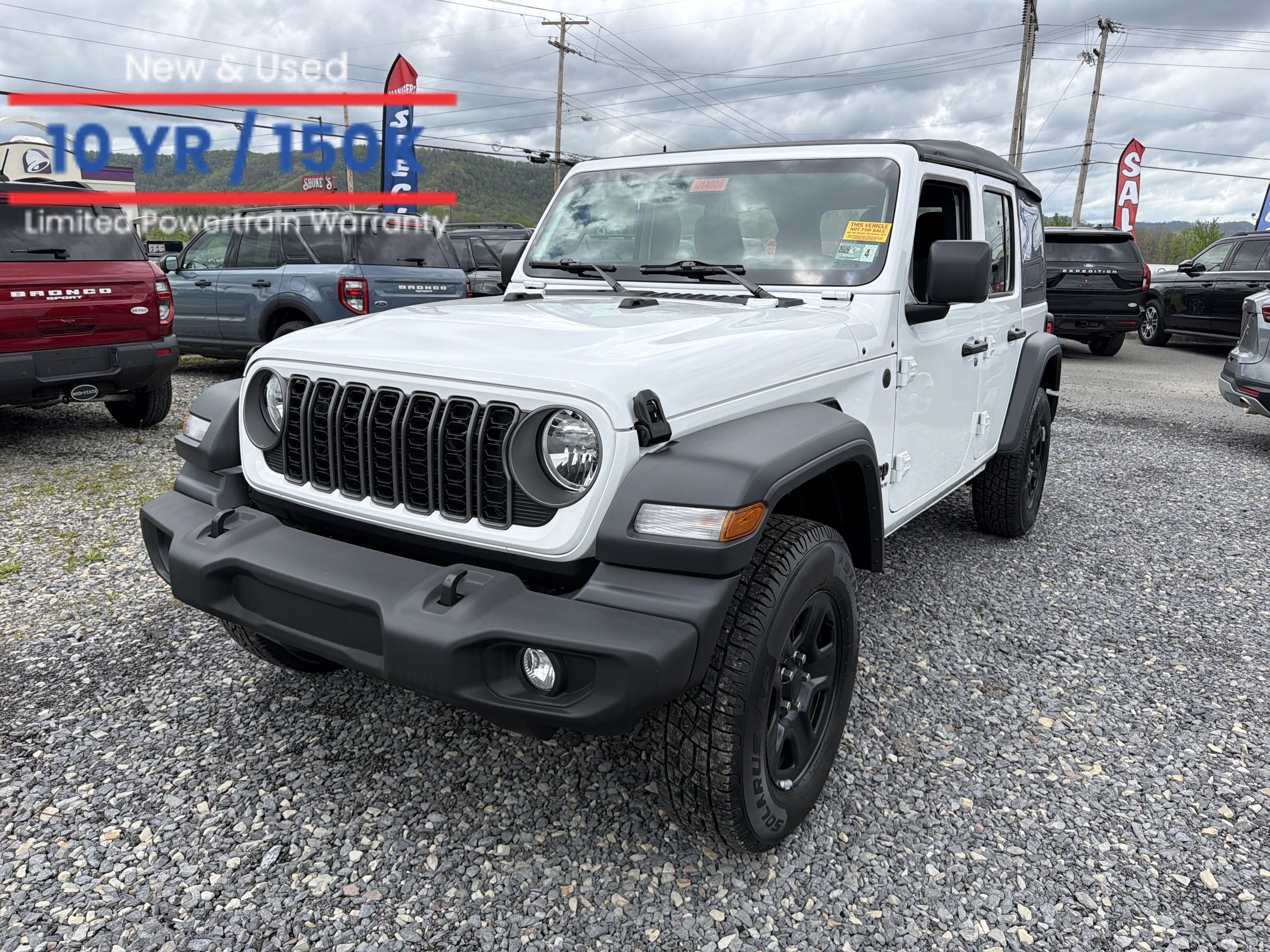 Used 2026 Jeep Wrangler Unlimited Sport