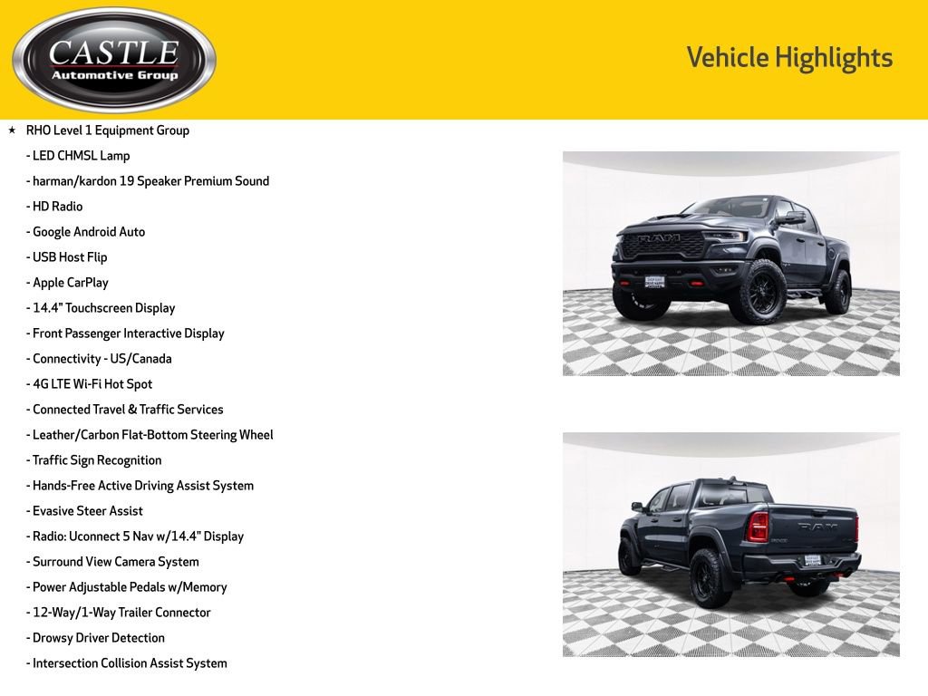 Used 2025 RAM 1500 RHO w/ RHO Level 1 Equipment Group AWD/4WD image 7