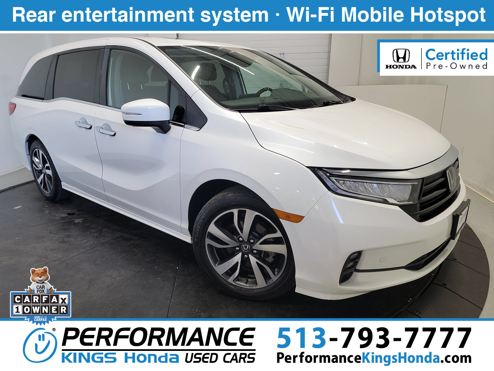 Certified 2023 Honda Odyssey Touring
