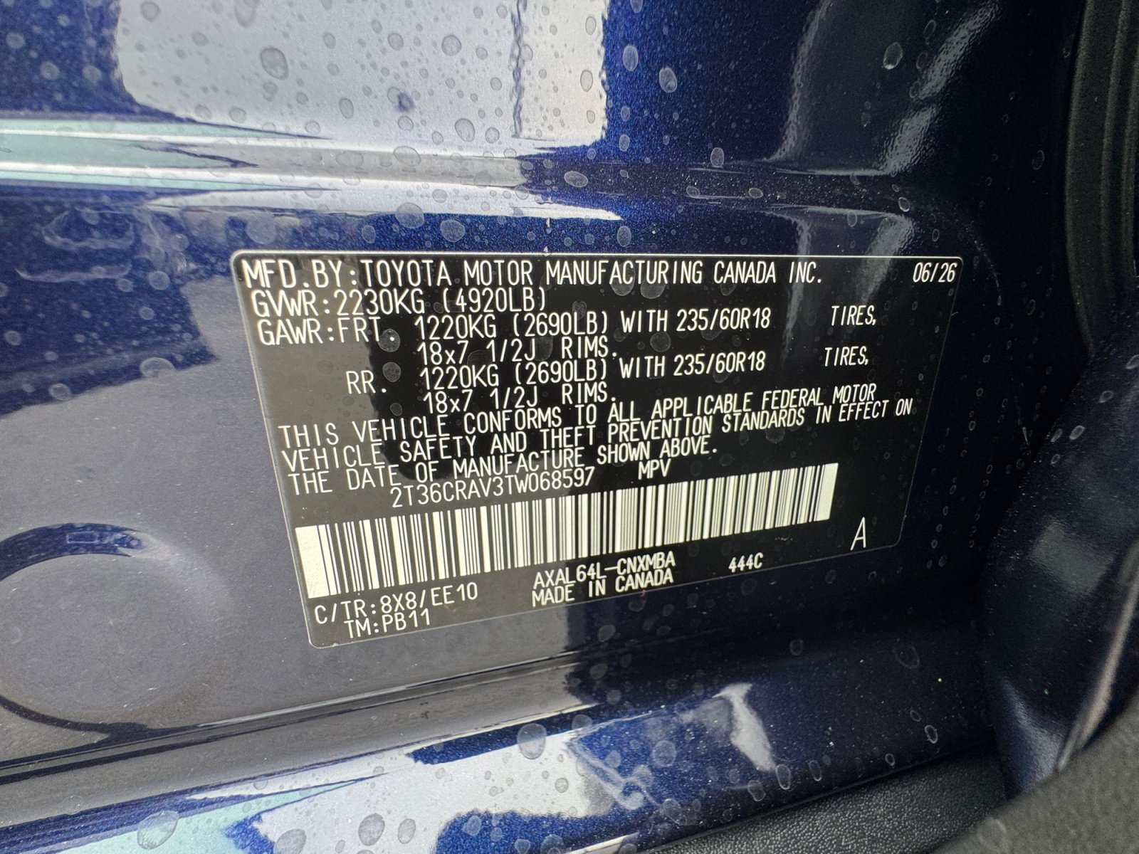 New 2026 Toyota RAV4 XLE Premium AWD/4WD image 34