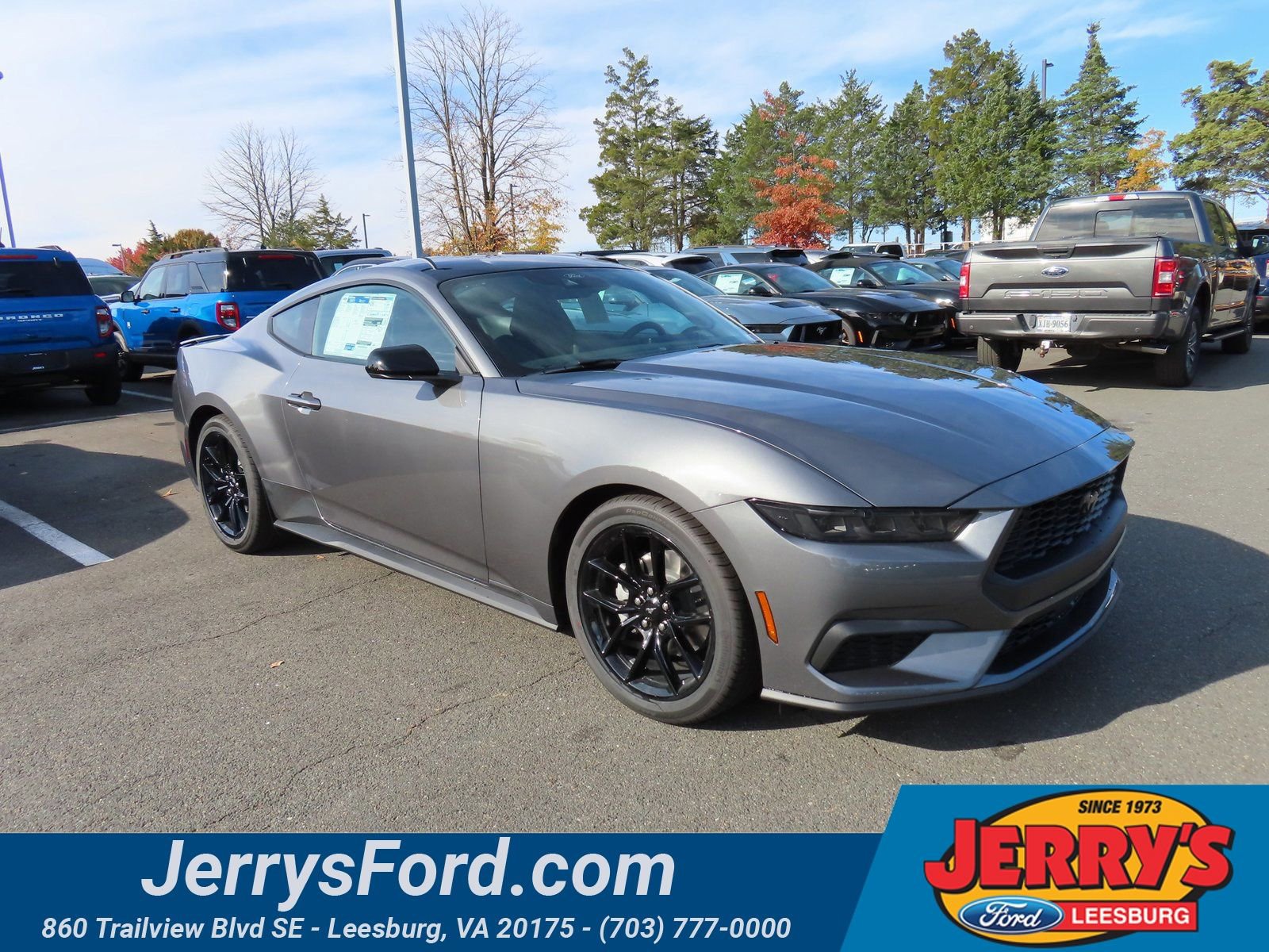 New 2026 Ford Mustang Coupe w/ Mustang Nite Pony Package image 1