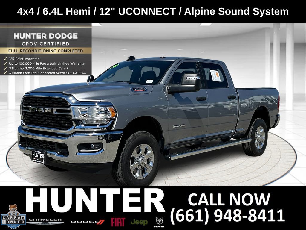 Certified 2024 RAM 3500 Big Horn w/ Heated Seats & Wheel Group image 1