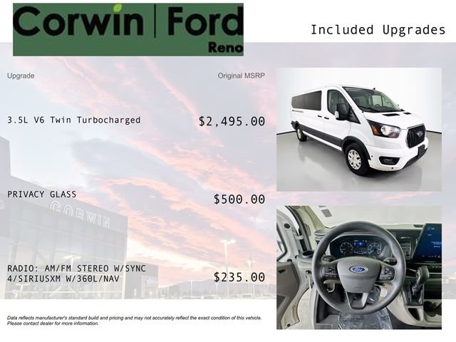 Certified 2024 Ford Transit 350 XLT image 3