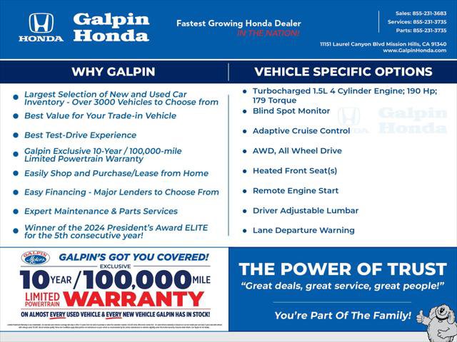 Certified 2024 Honda CR-V EX-L image 2