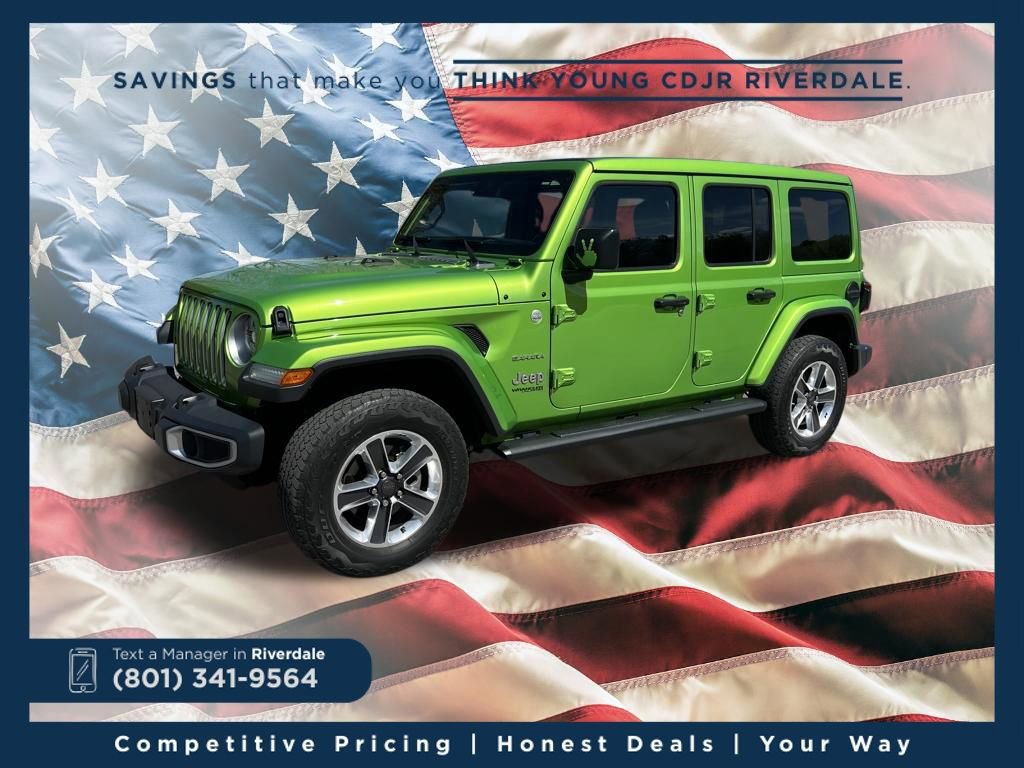 Used 2019 Jeep Wrangler Unlimited Sahara image 1