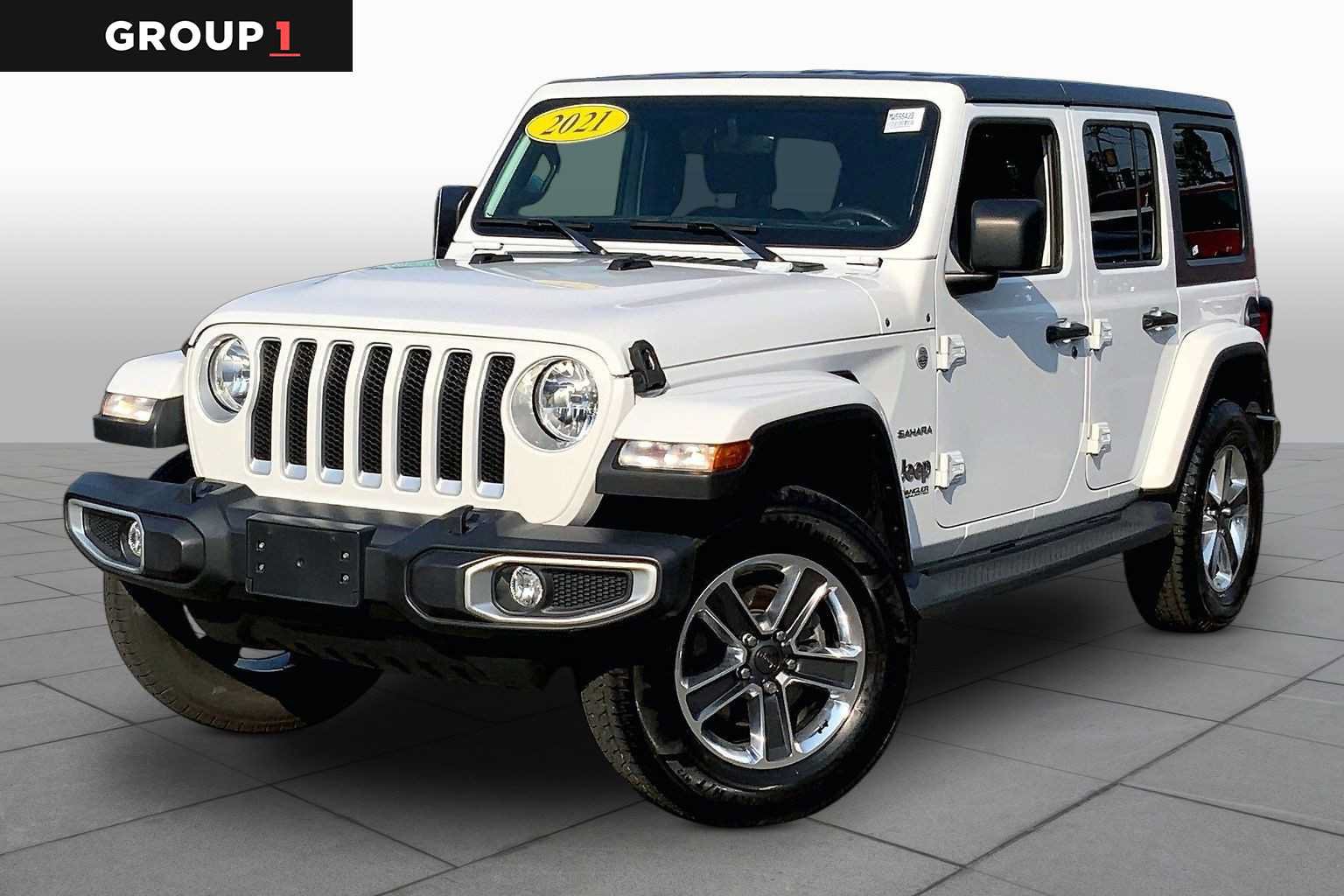 Used 2021 Jeep Wrangler Unlimited Sahara