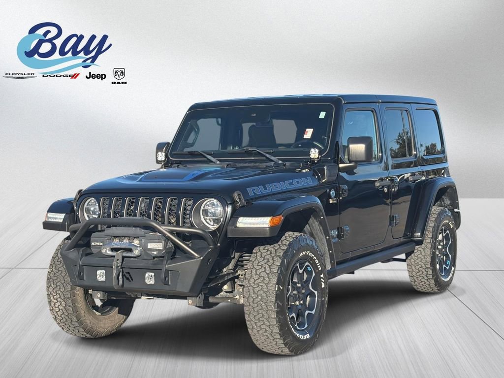Used 2022 Jeep Wrangler Unlimited Rubicon 4xe w/ Cold Weather Group