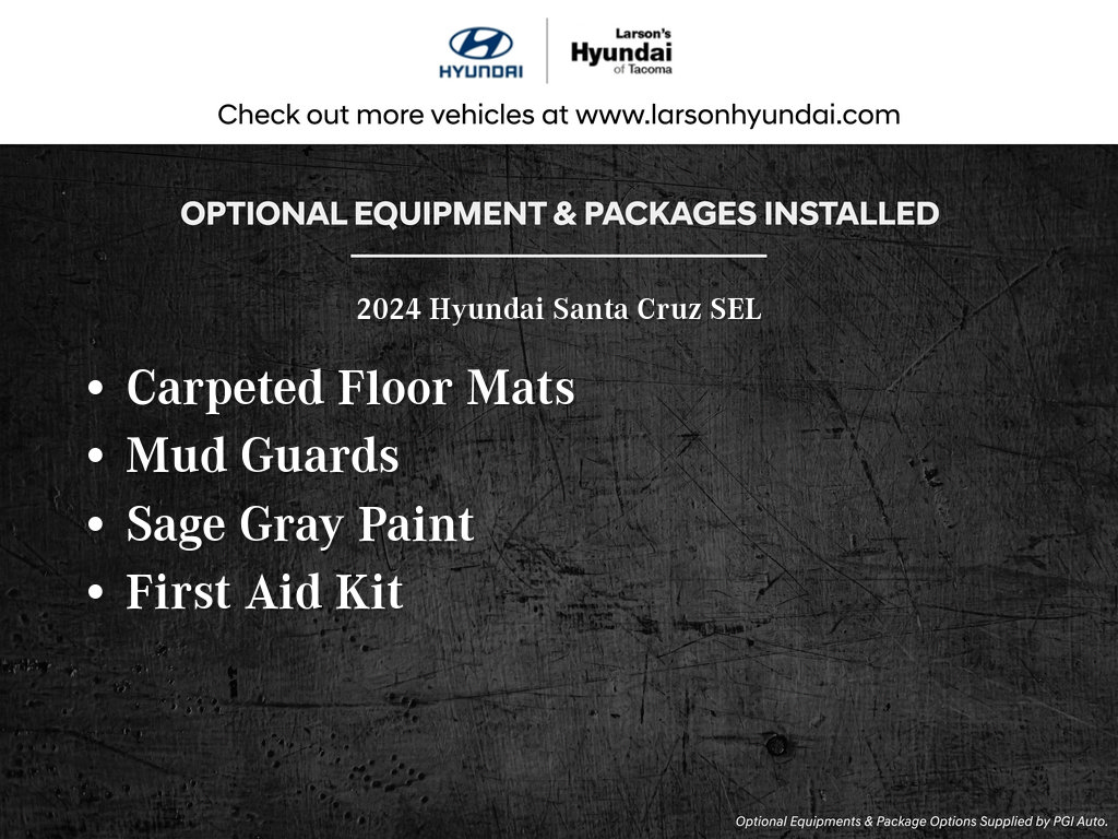 Used 2024 Hyundai Santa Cruz SEL w/ Activity Package AWD/4WD image 3