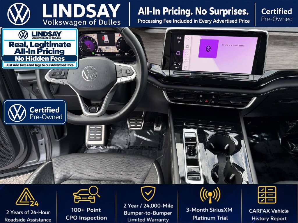 Used 2024 Volkswagen Atlas SEL Premium R-Line AWD/4WD image 11