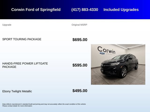 Used 2023 Buick Encore GX Select w/ Sport Touring Package FWD image 5