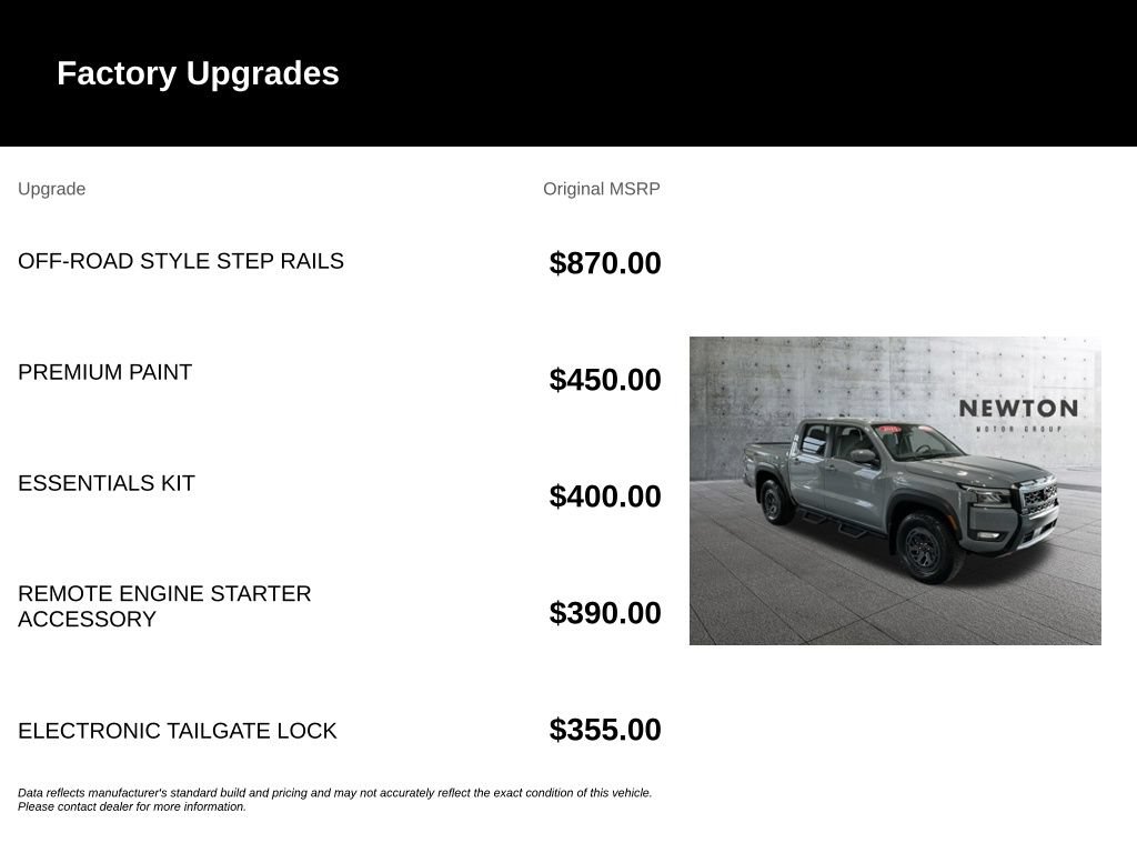 Used 2025 Nissan Frontier PRO-4X AWD/4WD image 6