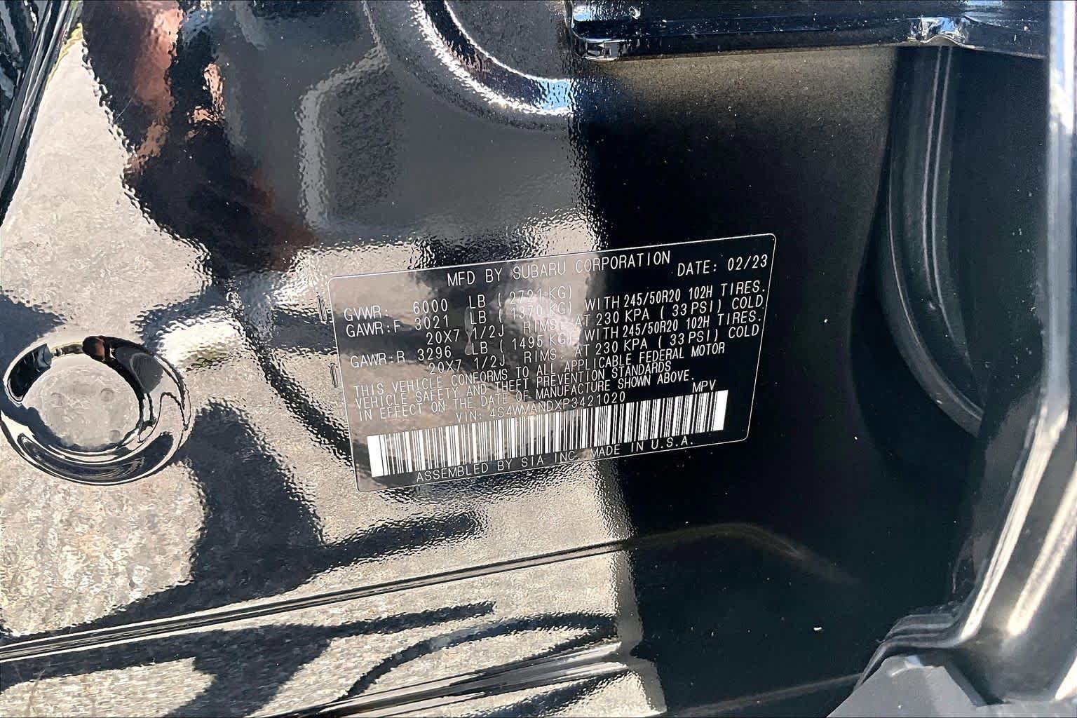 Used 2023 Subaru Ascent Limited AWD/4WD image 36
