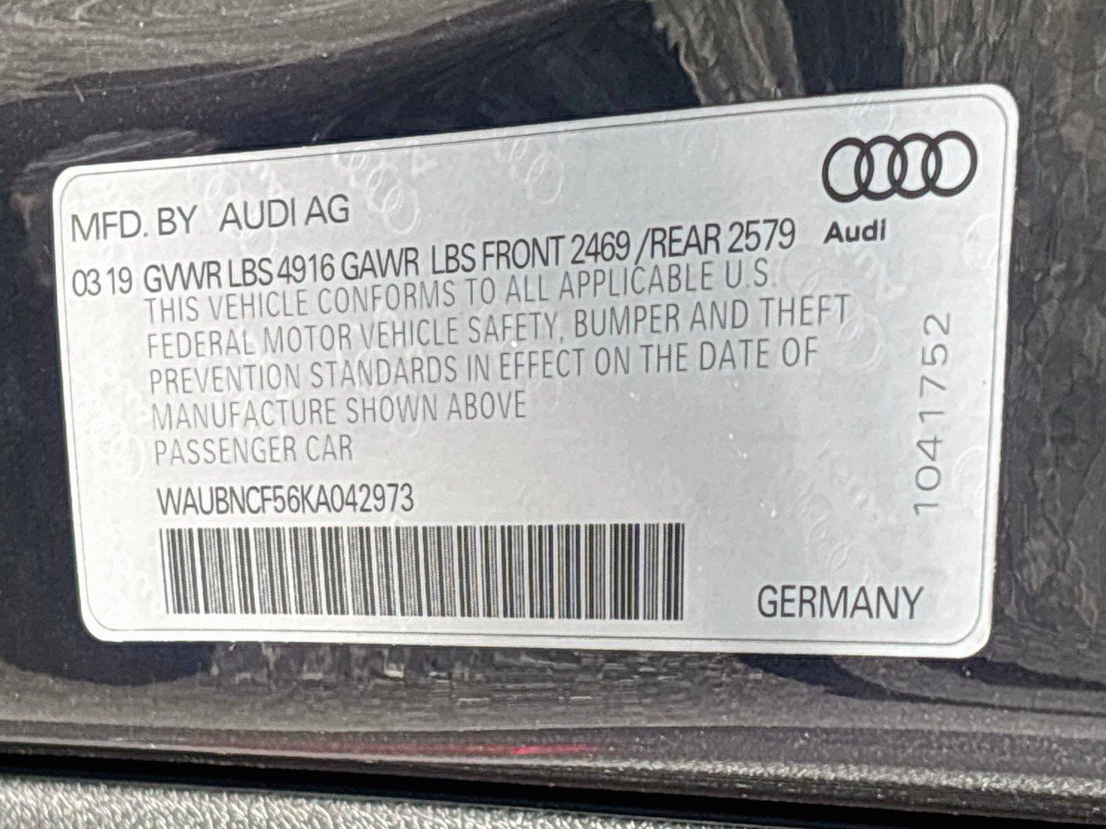 Used 2019 Audi A5 2.0T Premium Plus w/ Premium Plus AWD/4WD image 38
