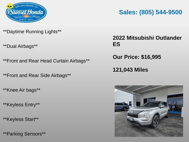 Used 2022 Mitsubishi Outlander ES FWD image 6
