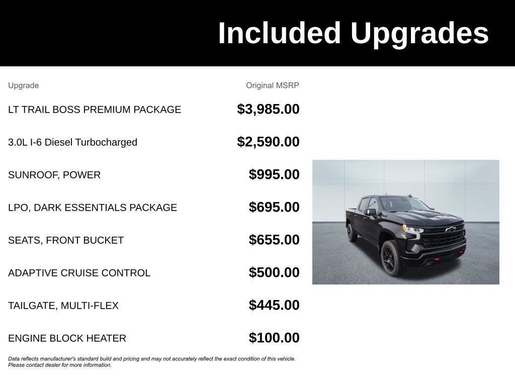 New 2026 Chevrolet Silverado 1500 LT Trail Boss w/ LT Trail Boss Premium Package AWD/4WD image 6