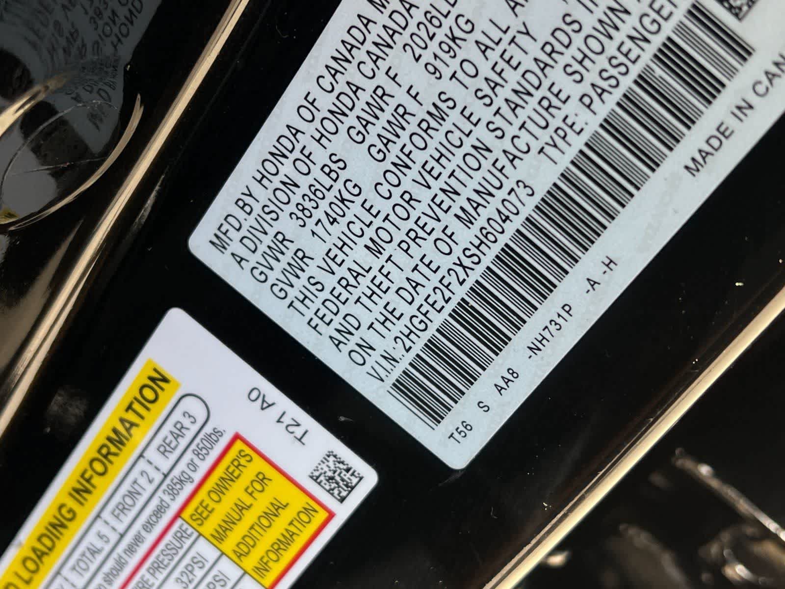 Used 2025 Honda Civic LX image 30