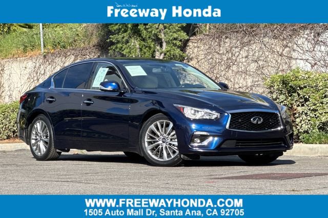 Used 2023 INFINITI Q50 Luxe w/ Cargo Package image 1