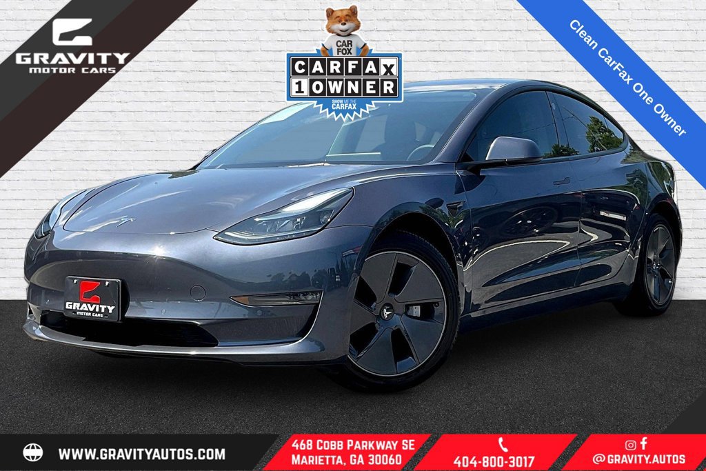 Used 2022 Tesla Model 3 Long Range AWD/4WD image 1