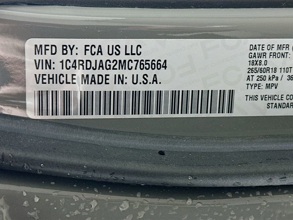 Used 2021 Dodge Durango SXT w/ 3rd Row Seating Group AWD/4WD image 33