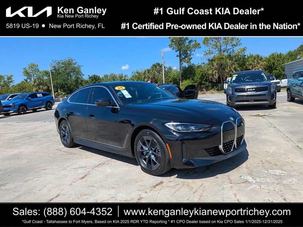 Used 2024 BMW i4 eDrive35 w/ Premium Package RWD image 1