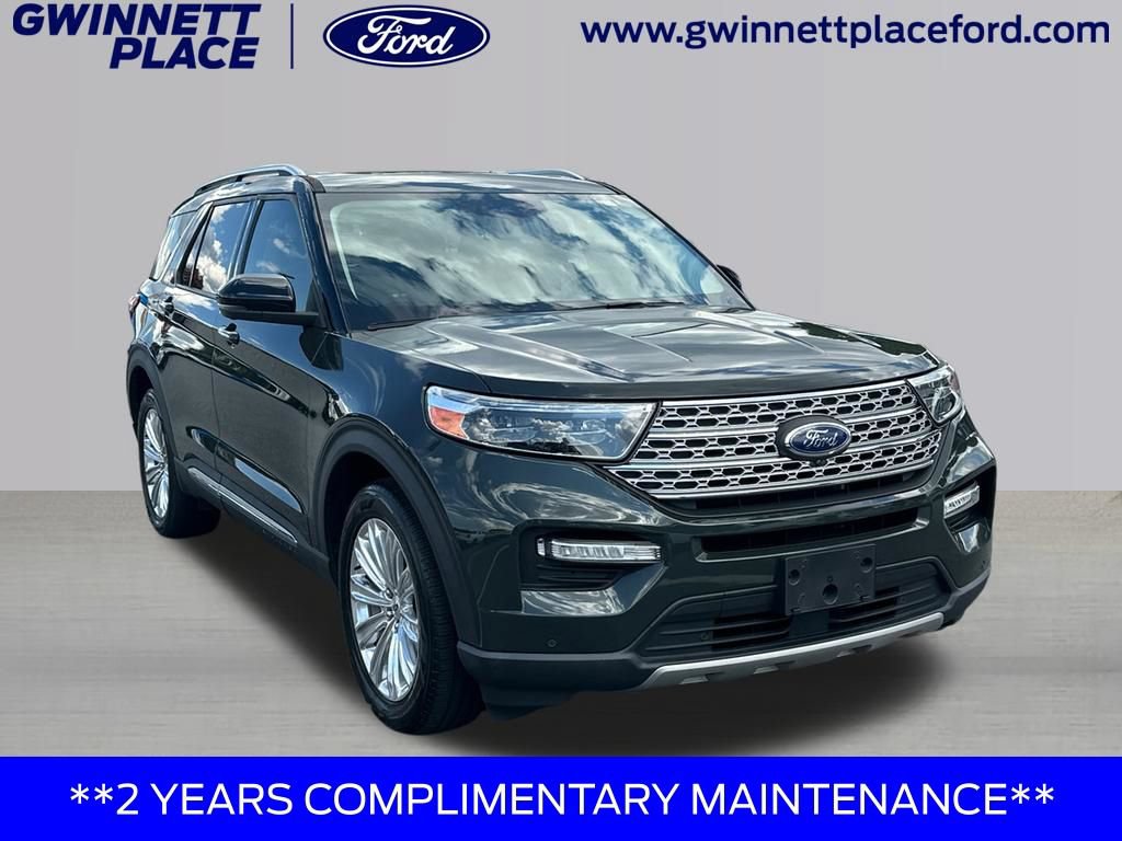 Certified 2022 Ford Explorer Limited w/ Equipment Group 301A RWD image 3