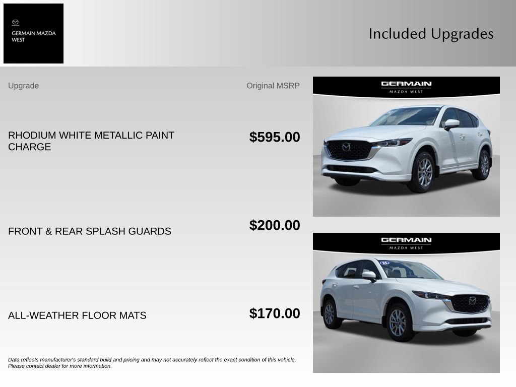 Used 2025 MAZDA CX-5 AWD 2.5 S w/ Select Package image 11