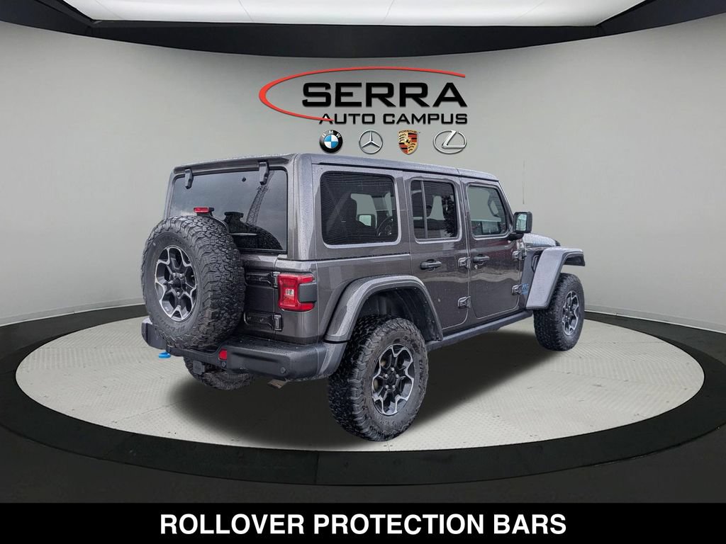 Used 2021 Jeep Wrangler Unlimited Rubicon 4xe w/ Steel Bumper Group AWD/4WD image 13