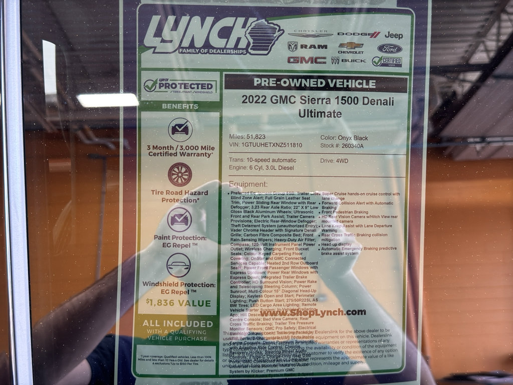 Used 2022 GMC Sierra 1500 Denali Ultimate image 49