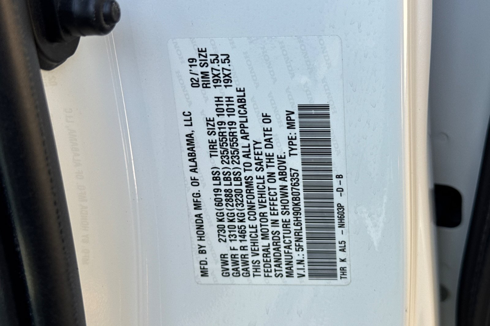 Used 2019 Honda Odyssey Elite image 27