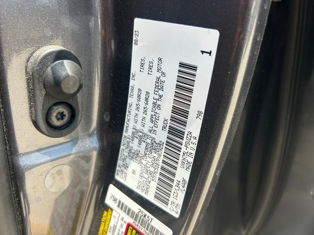 Used 2023 Toyota Tundra 1794 Edition AWD/4WD image 10