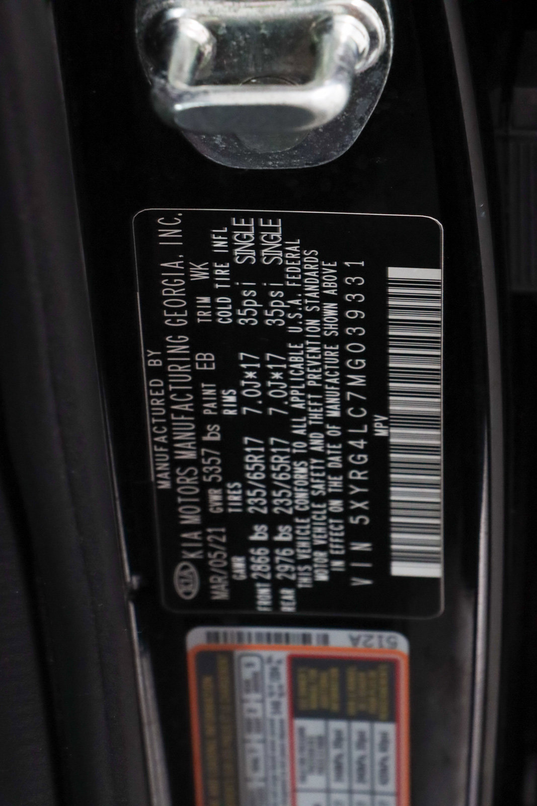 Used 2021 Kia Sorento LX image 33