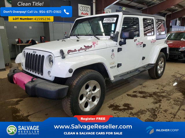 Used 2015 Jeep Wrangler Unlimited Sahara w/ Connectivity Group image 1
