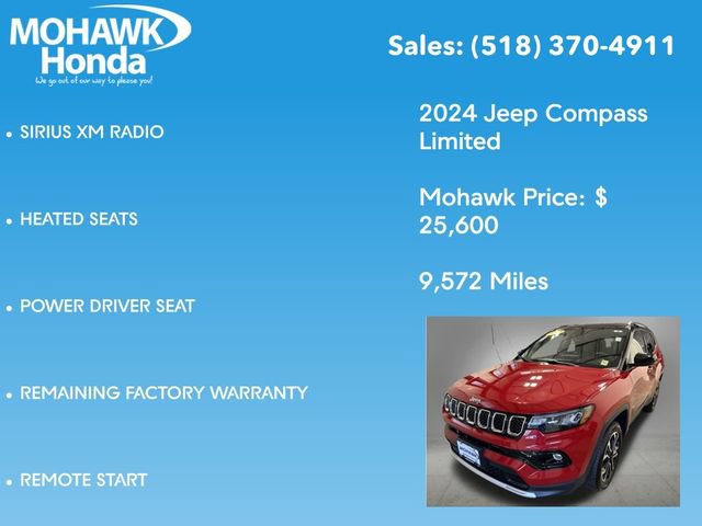 Used 2024 Jeep Compass Limited AWD/4WD image 14