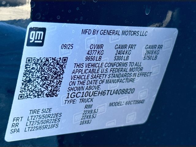 New 2026 Chevrolet Silverado EV W/T w/ LPO, Custom Package image 32