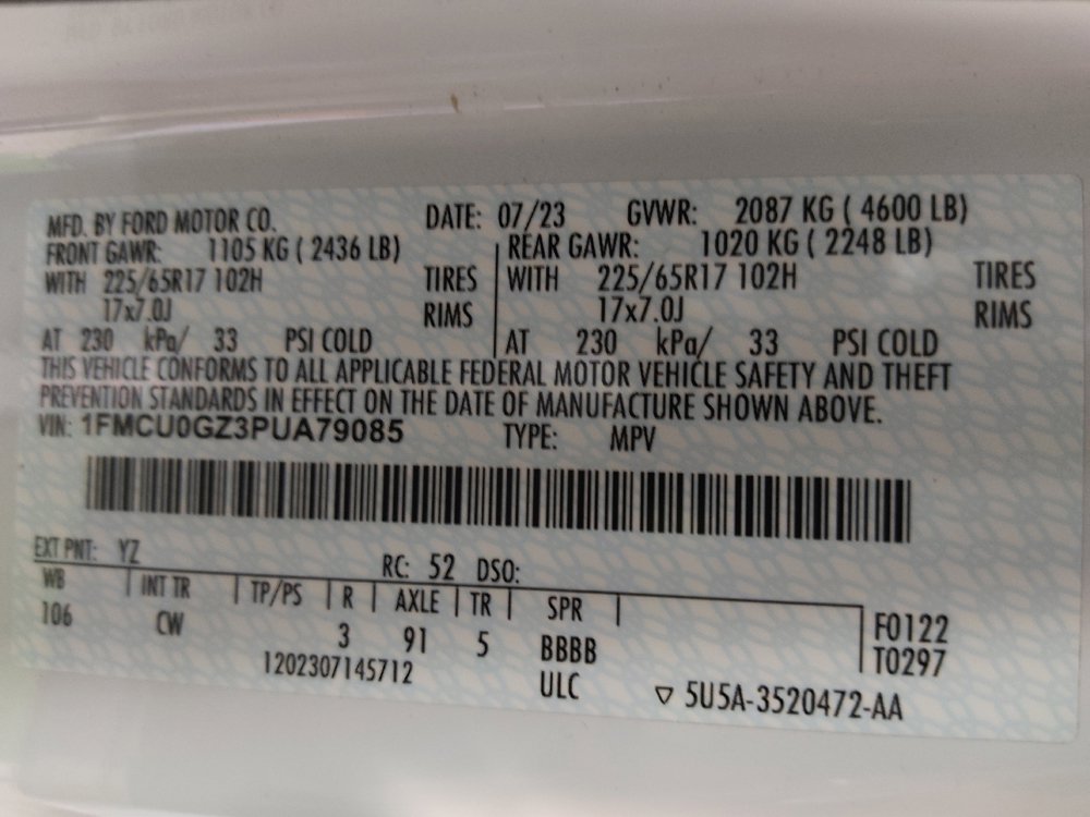 Used 2023 Ford Escape Active image 33