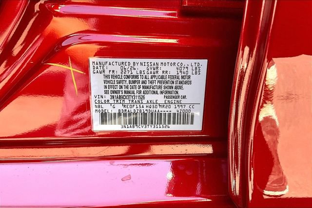 New 2026 Nissan Sentra SV w/ Floor Mat Package FWD image 13