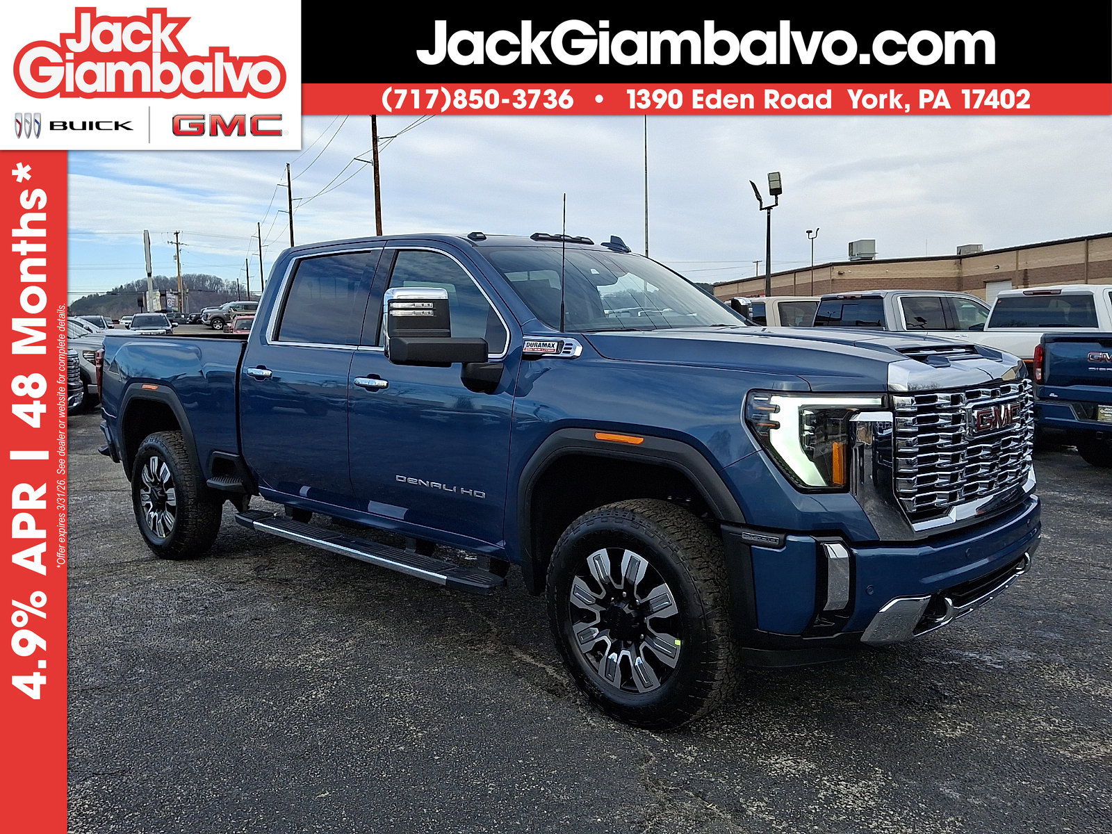 New 2026 GMC Sierra 2500 Denali w/ Denali Reserve Package image 1