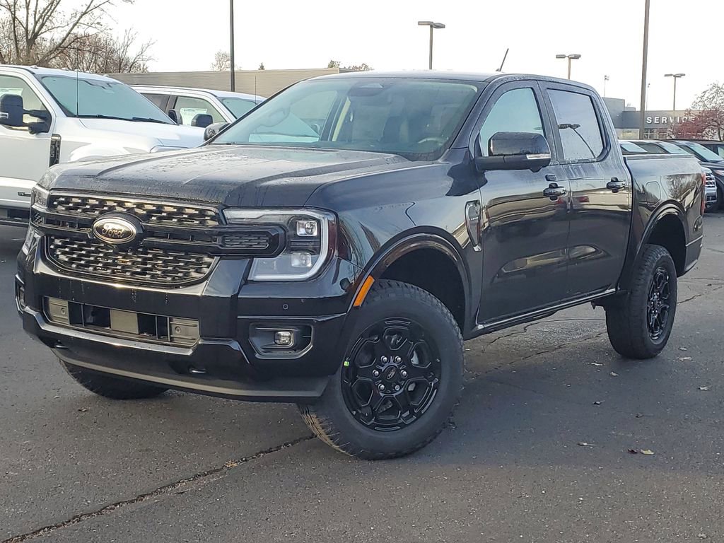 New 2025 Ford Ranger Lariat w/ Black Appearance Package image 1