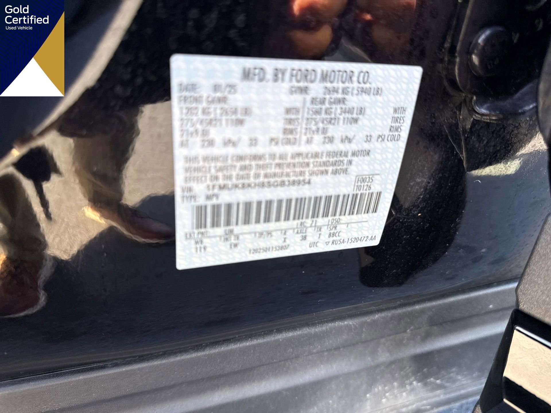 Certified 2025 Ford Explorer ST-Line w/ ST-Line Street Pack image 33