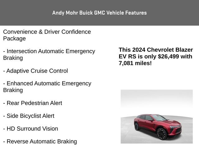 Used 2024 Chevrolet Blazer EV RS image 12