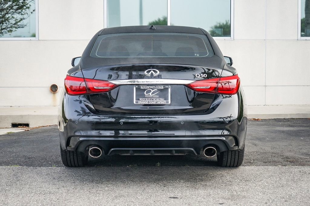 Certified 2023 INFINITI Q50 Luxe w/ Cargo Package image 5