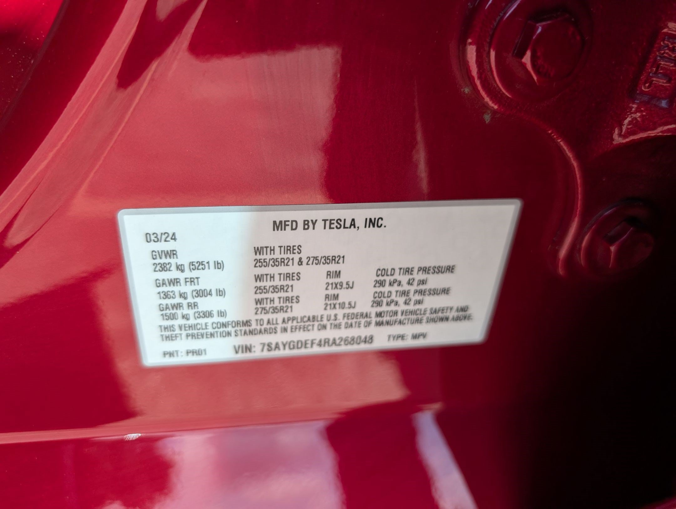Used 2024 Tesla Model Y Performance AWD/4WD image 22