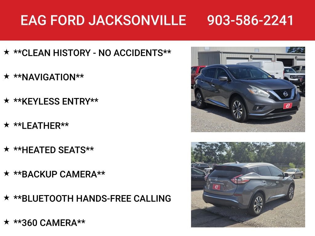Used 2017 Nissan Murano SL FWD image 4