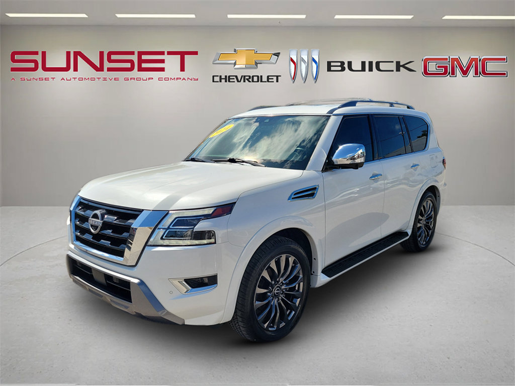 Used 2024 Nissan Armada Platinum w/ Captain's Chairs Package RWD image 44