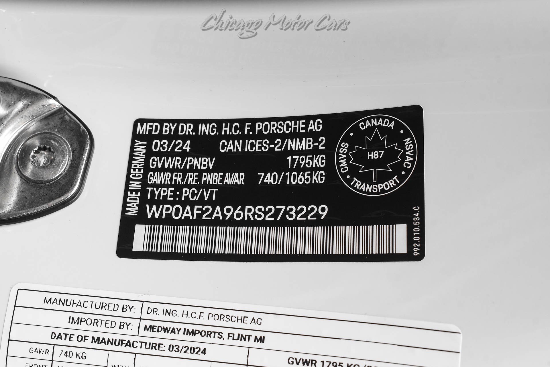 Used 2024 Porsche 911 GT3 RS image 57