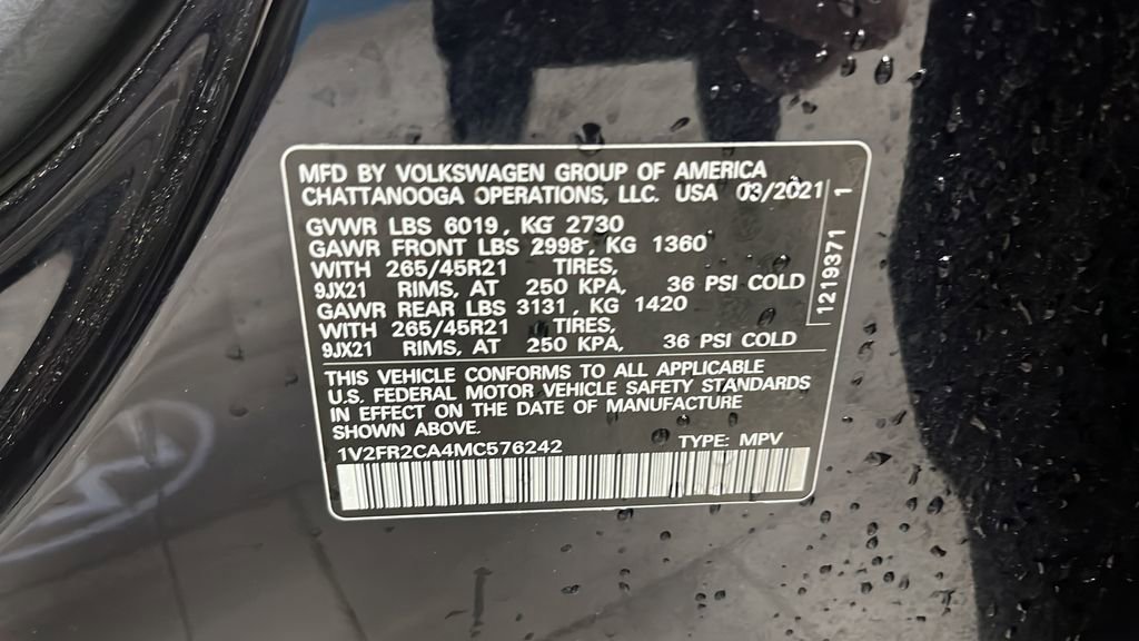 Used 2021 Volkswagen Atlas SEL Premium image 32