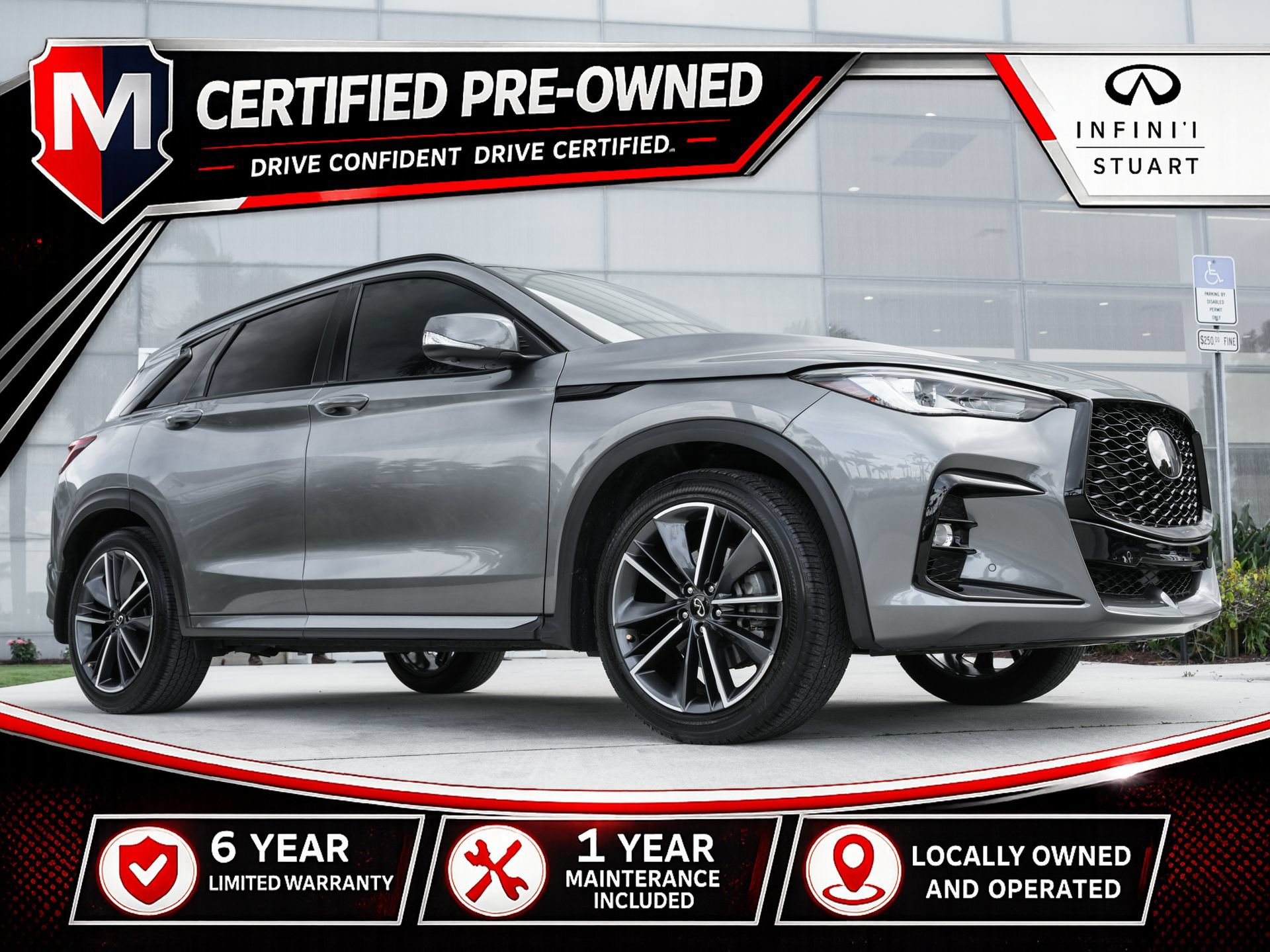 Certified 2024 INFINITI QX50 Sport FWD image 1