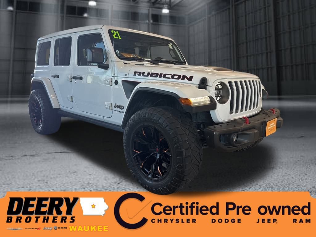 Certified 2021 Jeep Wrangler Unlimited Rubicon image 1