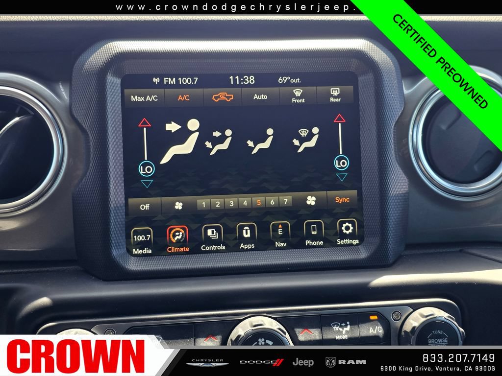Certified 2023 Jeep Gladiator Overland AWD/4WD image 22